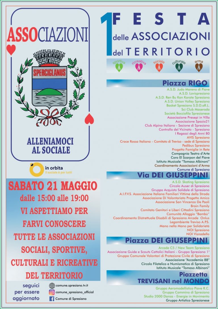 FESTA DELLE ASSOCIAZIONI – Il Girasole – Cooperativa Sociale di Treviso